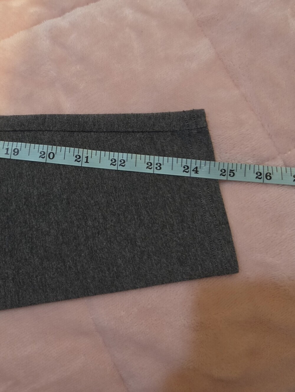 Aerie High Waisted Gray Casual Athletic Workout Skinny Leggings Medium Short - Picture 7 of 8